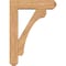 Ekena Millwork Legacy Craftsman Smooth Bracket w/ Offset Brace, Western Red Cedar, 7 1/2"W x 30"D x 42"H BKT0806X30X42LEC04SWR - alternate 4